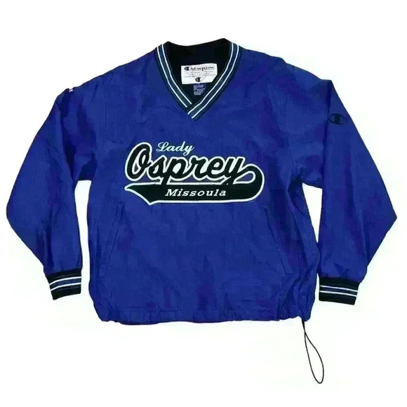 Champion Vintage Lady Osprey Missoula Pullover Jacket Small - Picture 12 of 12